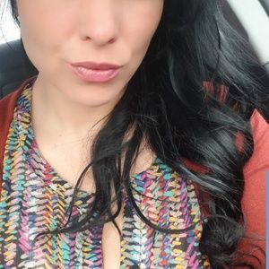 Liz Claiborne Tops - Liz Clairborne colorful semi sheer tank Liz Claiborne Tops - Liz Clairborne colorful semi sheer tank
